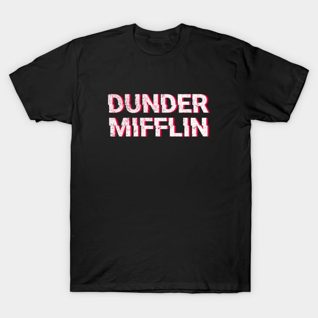 Dunder Mifflin Glitch T-Shirt by Printnation